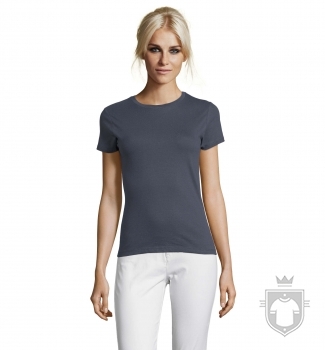 Camisetas Sols Regent W color Mouse Grey :: Ref: 381 Camisetas Sols Regent W color Mouse Grey :: Ref: 381