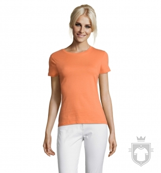 Camisetas Sols Regent W color Apricot :: Ref: 401 Camisetas Sols Regent W color Apricot :: Ref: 401