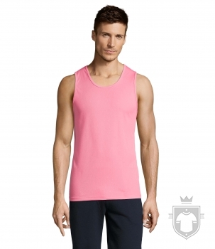 Camisetas Sols Sporty Tirantes color Fluor Pink :: Ref: 129 Camisetas Sols Sporty Tirantes color Fluor Pink :: Ref: 129