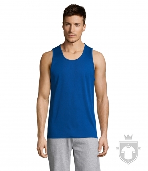 Camisetas Sols Sporty Tirantes color Royal Blue :: Ref: 241 Camisetas Sols Sporty Tirantes color Royal Blue :: Ref: 241