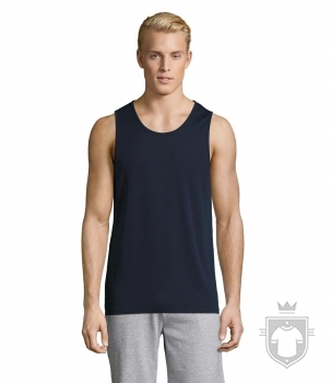 Camisetas Sols Sporty Tirantes color French Navy :: Ref: 319 Camisetas Sols Sporty Tirantes color French Navy :: Ref: 319