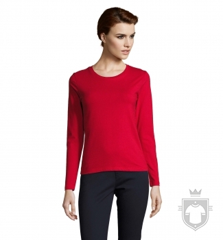 Camisetas Sols Imperial Manga Larga W color Red :: Ref: 145 Camisetas Sols Imperial Manga Larga W color Red :: Ref: 145