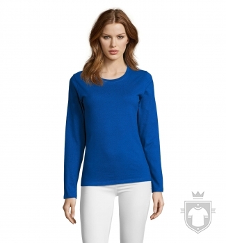 Camisetas Sols Imperial Manga Larga W color Royal Blue :: Ref: 241 Camisetas Sols Imperial Manga Larga W color Royal Blue :: Ref: 241