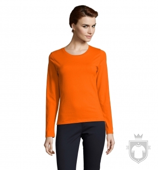 Camisetas Sols Imperial Manga Larga W color Orange :: Ref: 400 Camisetas Sols Imperial Manga Larga W color Orange :: Ref: 400