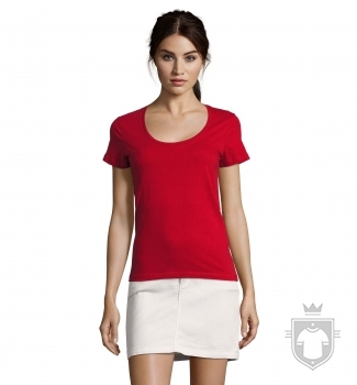 Camisetas Sols Metropolitan W color Tango red :: Ref: 154 Camisetas Sols Metropolitan W color Tango red :: Ref: 154