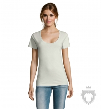 Camisetas Sols Metropolitan W color Verde crema :: Ref: 323 Camisetas Sols Metropolitan W color Verde crema :: Ref: 323