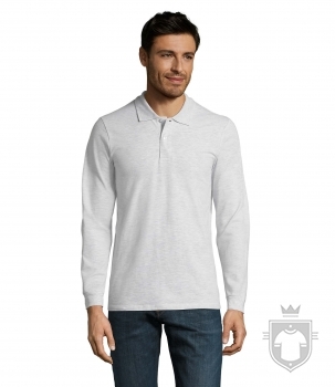 Polos Sols Perfect Manga Larga color Ash :: Ref: 300 Polos Sols Perfect Manga Larga color Ash :: Ref: 300