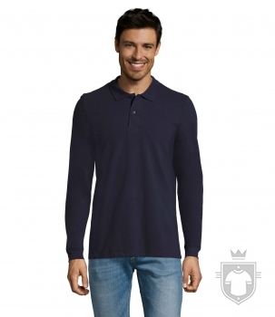 Polos Sols Perfect Manga Larga color French Navy :: Ref: 319 Polos Sols Perfect Manga Larga color French Navy :: Ref: 319