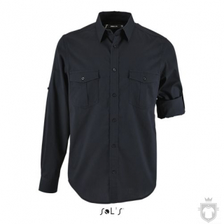 Camisas Sols Burma color Dark Blue :: Ref: 228 Camisas Sols Burma color Dark Blue :: Ref: 228