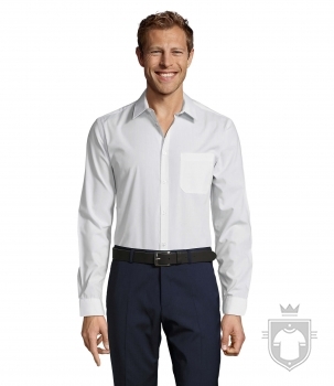 Camisas Sols Baltimore Fit color White :: Ref: 102 Camisas Sols Baltimore Fit color White :: Ref: 102
