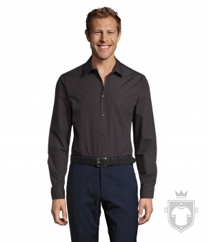 Camisas Sols Baltimore Fit color Titanium Grey :: Ref: 386 Camisas Sols Baltimore Fit color Titanium Grey :: Ref: 386