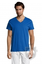 Camisetas Sols Master cuello v color Royal Blue :: Ref: 241 Camisetas Sols Master cuello v color Royal Blue :: Ref: 241