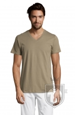 Camisetas Sols Master cuello v color Khaki :: Ref: 268 Camisetas Sols Master cuello v color Khaki :: Ref: 268