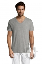Camisetas Sols Master cuello v color Grey Melange :: Ref: 350 Camisetas Sols Master cuello v color Grey Melange :: Ref: 350