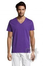 Camisetas Sols Master cuello v color Dark Purple :: Ref: 712 Camisetas Sols Master cuello v color Dark Purple :: Ref: 712