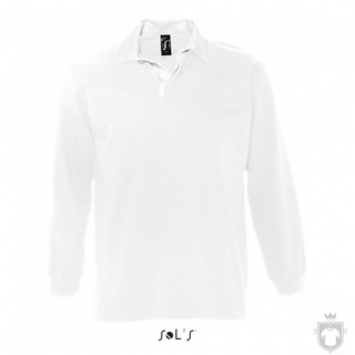 Polos Sols Pack m manga larga color White :: Ref: 102 Polos Sols Pack m manga larga color White :: Ref: 102