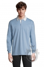 Polos Sols Pack m manga larga color Sky Blue :: Ref: 221 Polos Sols Pack m manga larga color Sky Blue :: Ref: 221