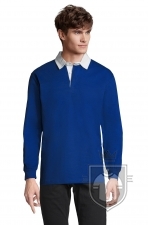 Polos Sols Pack m manga larga color Royal blue :: Ref: 256 Polos Sols Pack m manga larga color Royal blue :: Ref: 256