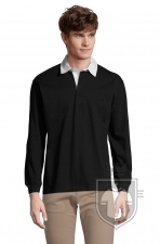 Polos Sols Pack m manga larga color Black :: Ref: 312 Polos Sols Pack m manga larga color Black :: Ref: 312