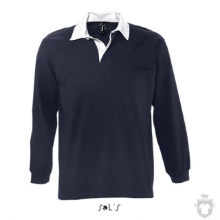 Polos Sols Pack m manga larga color Navy :: Ref: 316 Polos Sols Pack m manga larga color Navy :: Ref: 316