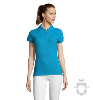 Polos Sols Passion 170 algodon W color Aqua :: Ref: 321 Polos Sols Passion 170 algodon W color Aqua :: Ref: 321