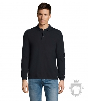 Polos Sols Winter manga larga 210 algodon color Navy :: Ref: 318 Polos Sols Winter manga larga 210 algodon color Navy :: Ref: 318