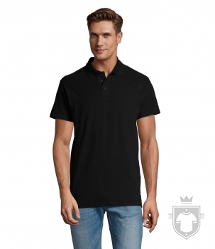 Polos Sols Spring ii tallas grandes color Black :: Ref: 312 Polos Sols Spring ii tallas grandes color Black :: Ref: 312
