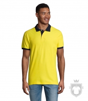 Polos Sols Prince color Lemon / French navy :: Ref: 902 Polos Sols Prince color Lemon / French navy :: Ref: 902