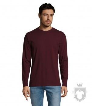 Camisetas Sols Monarch manga larga color Oxblood :: Ref: 167 Camisetas Sols Monarch manga larga color Oxblood :: Ref: 167