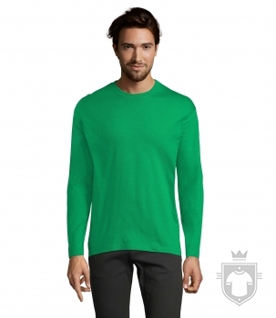 Camisetas Sols Monarch manga larga color Kelly Green :: Ref: 272 Camisetas Sols Monarch manga larga color Kelly Green :: Ref: 272