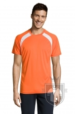 Camisetas Sols Match color Orange :: Ref: 400 Camisetas Sols Match color Orange :: Ref: 400