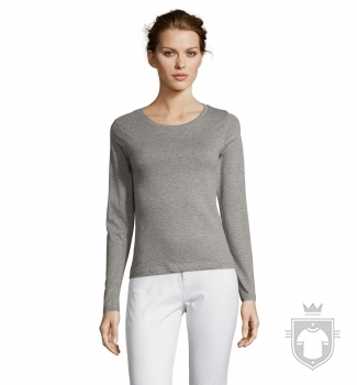 Camisetas Sols Majestic W color Grey Melange :: Ref: 350 Camisetas Sols Majestic W color Grey Melange :: Ref: 350