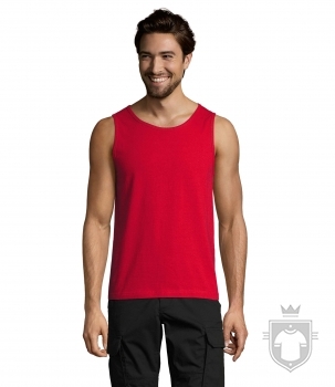 Camisetas Sols Justin color Red :: Ref: 145 Camisetas Sols Justin color Red :: Ref: 145