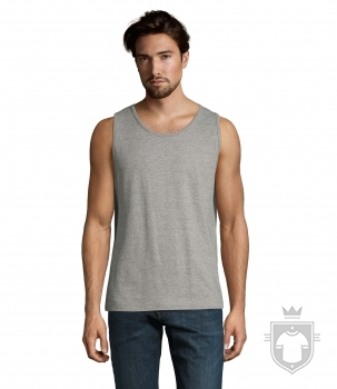Camisetas Sols Justin color Grey Melange :: Ref: 350 Camisetas Sols Justin color Grey Melange :: Ref: 350