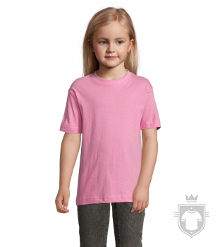 Camisetas Sols Regent Kids color Orchid Pink :: Ref: 136 Camisetas Sols Regent Kids color Orchid Pink :: Ref: 136
