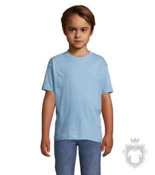 Camisetas Sols Regent Kids color Sky Blue :: Ref: 220 Camisetas Sols Regent Kids color Sky Blue :: Ref: 220
