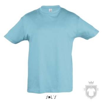 Camisetas Sols Regent Kids color Atoll Blue :: Ref: 225 Camisetas Sols Regent Kids color Atoll Blue :: Ref: 225