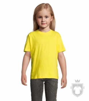 Camisetas Sols Regent Kids color Lemon :: Ref: 302 Camisetas Sols Regent Kids color Lemon :: Ref: 302