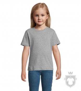 Camisetas Sols Regent Kids color Grey Melange :: Ref: 350 Camisetas Sols Regent Kids color Grey Melange :: Ref: 350