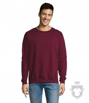 Sudaderas Sols Clasica new supreme color Burgundy :: Ref: 146 Sudaderas Sols Clasica new supreme color Burgundy :: Ref: 146