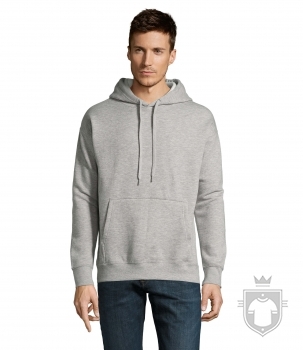 Sudaderas Sols Slam color Grey Melange :: Ref: 350 Sudaderas Sols Slam color Grey Melange :: Ref: 350