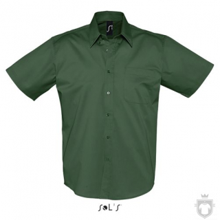 Camisas Sols Brooklyn color Bottle Green :: Ref: 264 Camisas Sols Brooklyn color Bottle Green :: Ref: 264
