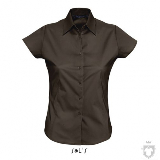 Camisas Sols Excess W color Dark brown :: Ref: 399 Camisas Sols Excess W color Dark brown :: Ref: 399