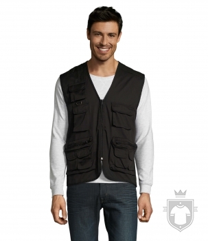 Chalecos Sols Wild color Black :: Ref: 312 Chalecos Sols Wild color Black :: Ref: 312