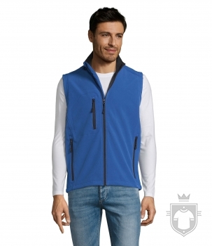 Chalecos Sols Rallye Softshell color Royal Blue :: Ref: 241 Chalecos Sols Rallye Softshell color Royal Blue :: Ref: 241