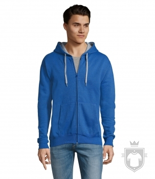 Sudaderas Sols Soul color Royal Blue :: Ref: 241 Sudaderas Sols Soul color Royal Blue :: Ref: 241