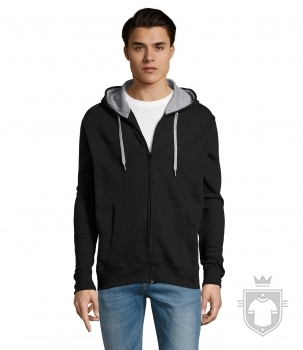 Sudaderas Sols Soul color Black :: Ref: 312 Sudaderas Sols Soul color Black :: Ref: 312