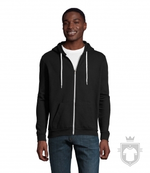 Sudaderas Sols Silver color Black :: Ref: 312 Sudaderas Sols Silver color Black :: Ref: 312