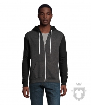 Sudaderas Sols Silver color Charcoal grey / Black :: Ref: 993 Sudaderas Sols Silver color Charcoal grey / Black :: Ref: 993