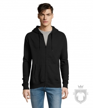Sudaderas Sols Seven color Black :: Ref: 312 Sudaderas Sols Seven color Black :: Ref: 312